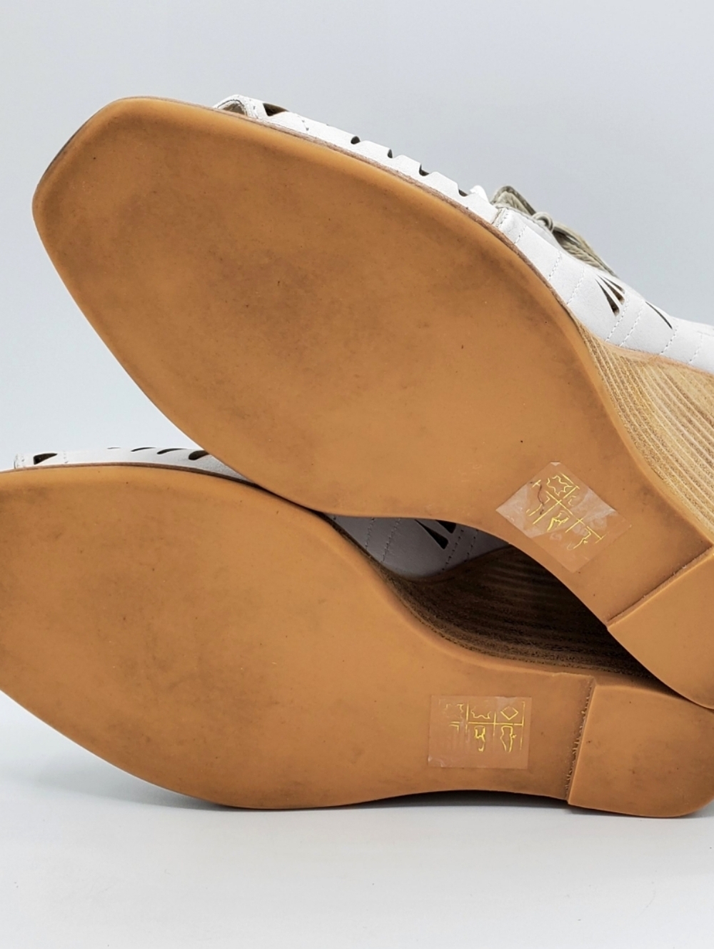 Jeffrey Campbell Rodillo Hi White Leather Sandals - Picture 4 of 6